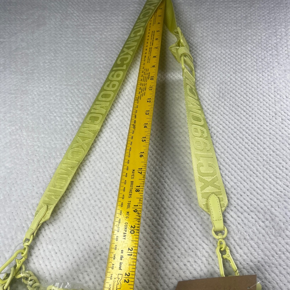 New STEVE MADDEN Neon Yellow Quilted Crossbody Handbag / Slingbag‎ - Picture 10 of 10